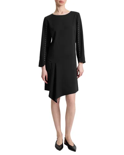 Santorelli Essie Shift Dress In Black