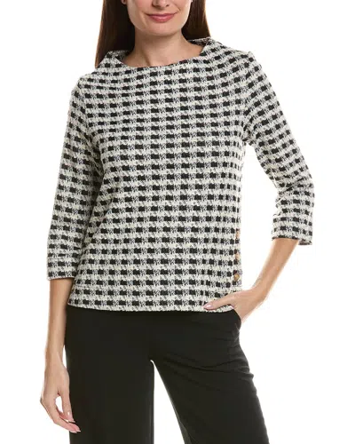 Sara Campbell Betty Pullover In Black