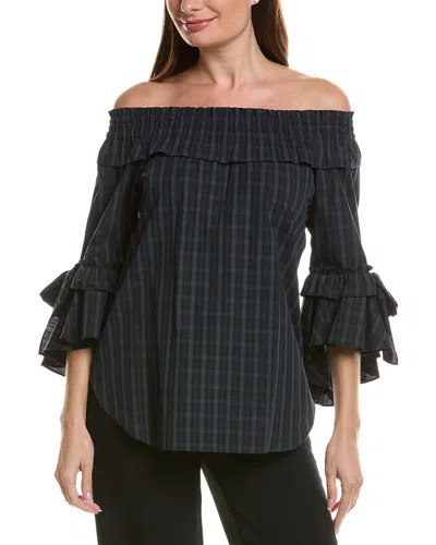 Sara Campbell Mo Blouse In Black