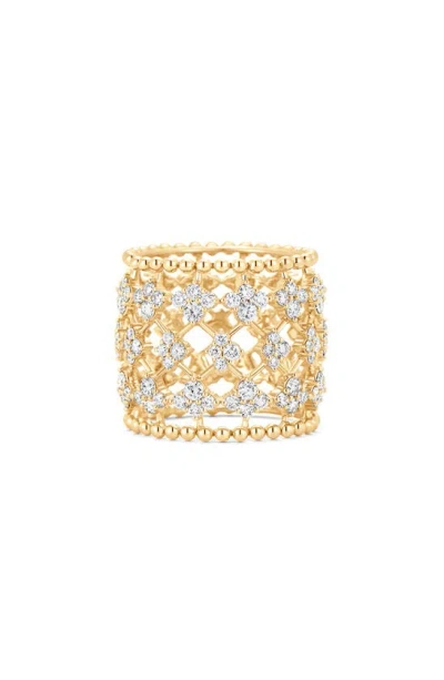 Sara Weinstock Dujour Couture Diamond Ring In Yellow Gold