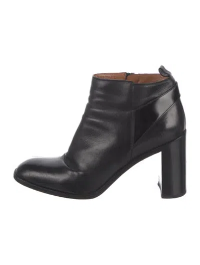 Pre-owned Sartore Leather Boots In Black