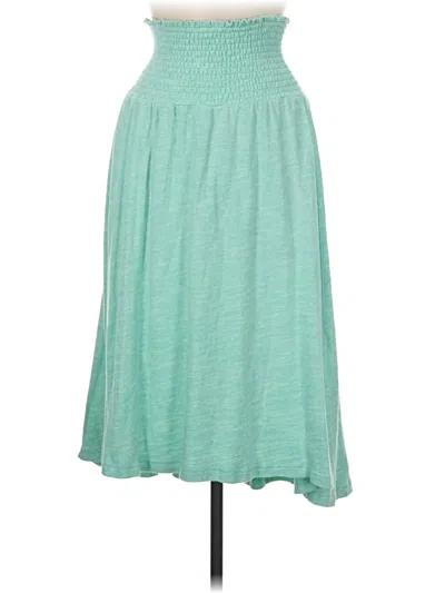 Pre-owned Saturday Sunday Casual Skirt In Teal