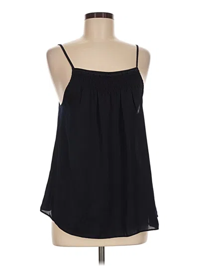 Pre-owned Saturday Sunday Tank Top Black Halter Neckline Tops
