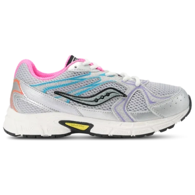 Saucony Girls  Ride Millennium In Grey/multi