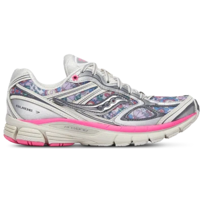Saucony Womens  Guide 7 In Quartz/floral