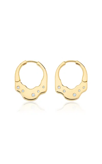 Sauer 18k Yellow Gold Reishi Large Earrings