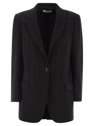 Saulina Antonia - Single-breasted Jacket In Black