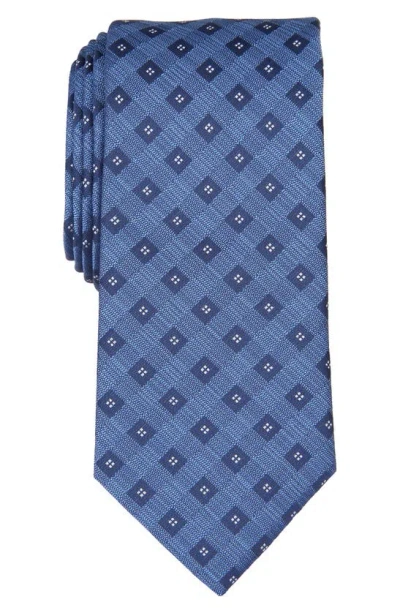 Savile Row Co Erwin Geometric Tie In Blue
