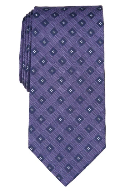 Savile Row Co Erwin Geometric Tie In Purple