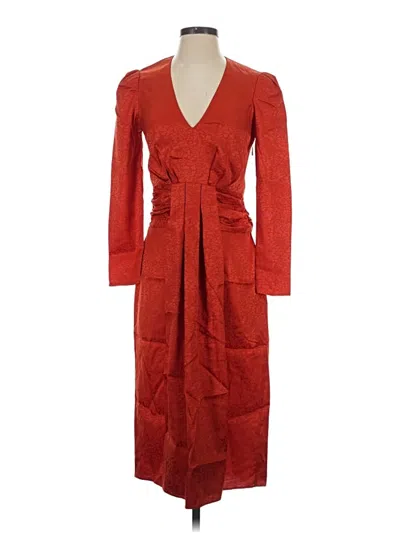 Pre-owned Saylor Cocktail Dress In Red