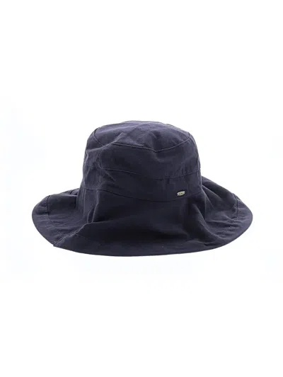 Pre-owned Scala Sun Hat In Blue