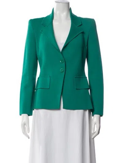 Pre-owned Scanlan Theodore Blazer In Green