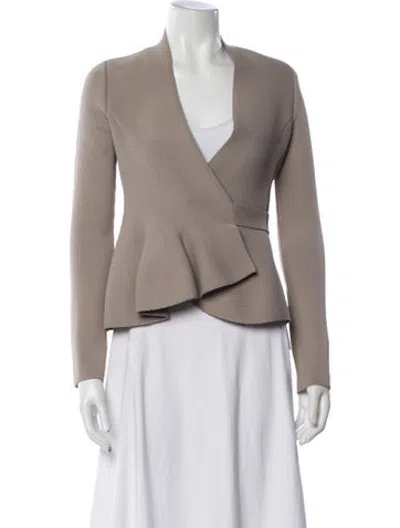Pre-owned Scanlan Theodore Blazer In Neutrals
