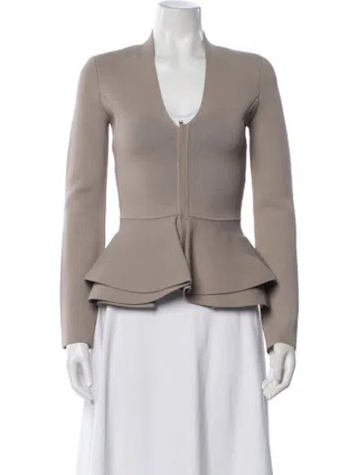 Pre-owned Scanlan Theodore Jacket In Neutrals