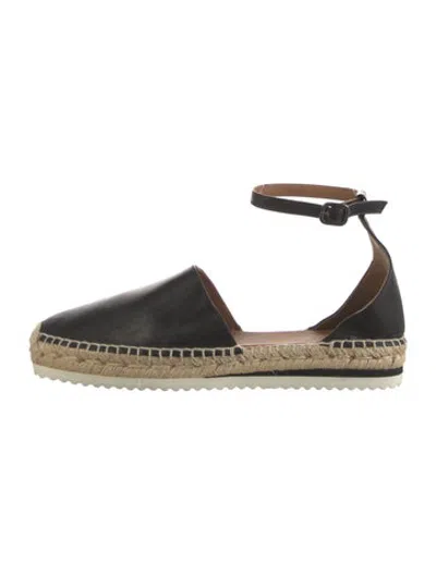 Pre-owned Scanlan Theodore Leather Espadrilles In Blue