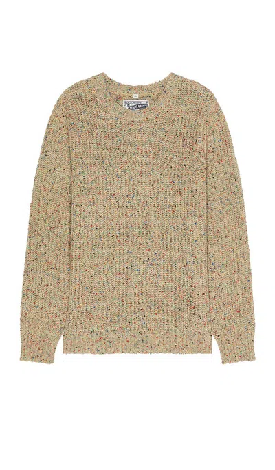 Schott Donegal Sweater In Tan