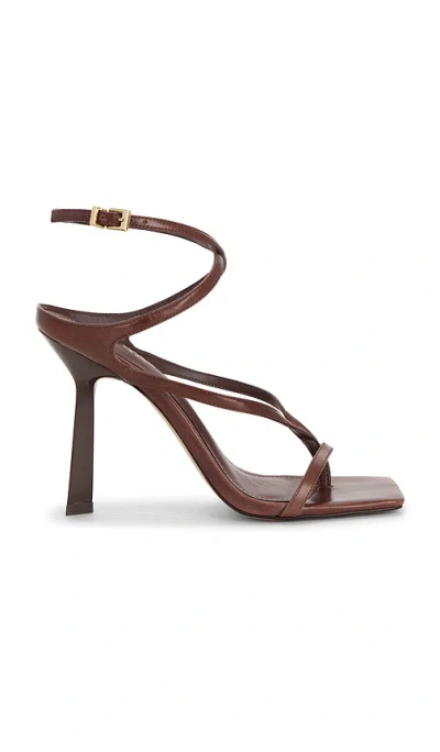 Schutz Amalfi Sandal In Root Brown