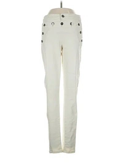 Pre-owned Scotch & Soda Casual Pants In Ivory