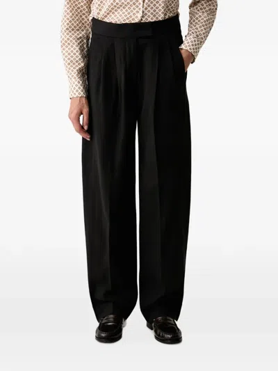 Scotch & Soda Quinn Trousers In Black