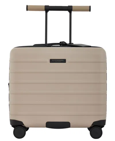 Scotch & Soda Tilburg 19" Carry-on Briefcase Luggage In Nude