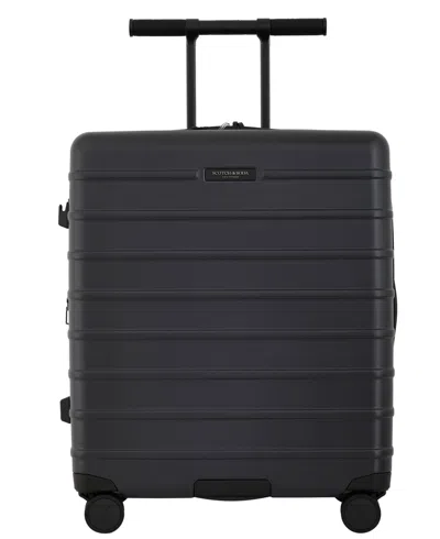 Scotch & Soda Tilburg 24" Check-in Trunk Suitcase In Black