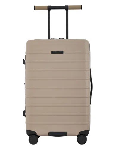 Scotch & Soda Tilburg 26" Check-in Upright Luggage In Neutral