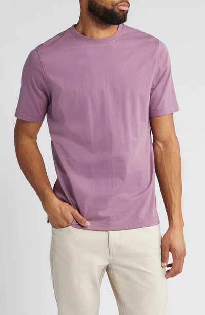 Scott Barber Pima Cotton T-shirt In Grape