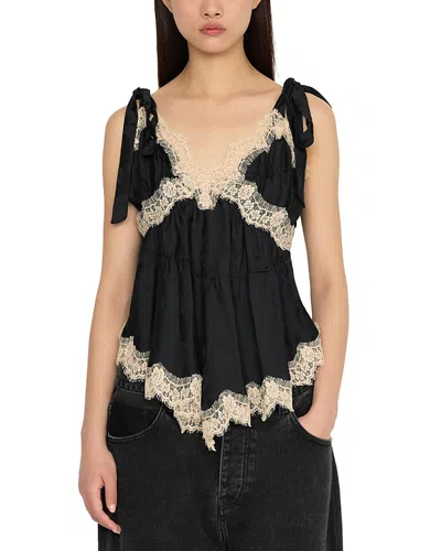Sea Ethel Lace Trim Cami In Multi