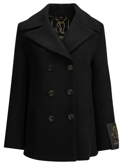 Sealup Women's Padded Wool Blend Jacket In Black