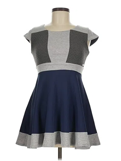 Pre-owned Sean John Casual Dress In Gray