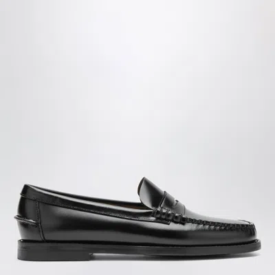 Sebago Classic Leather Penny Loafers With Diamond-cutout Strap In Multi