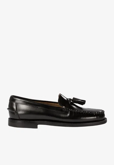 Sebago Classic Will Tassel Loafers In Black