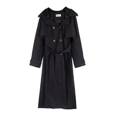 Seco Rainwear Bronx Trench Coat | Black