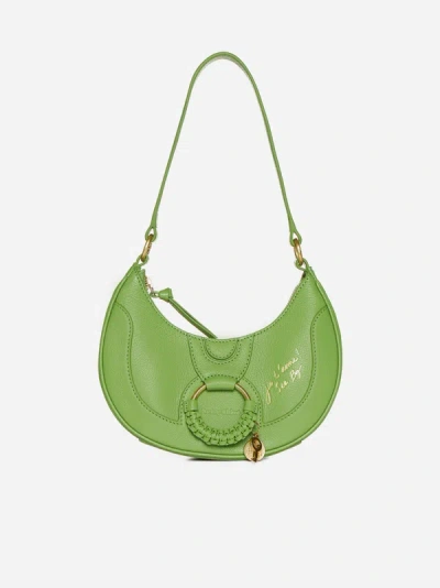 See By Chloé Hana Leather Bag In Rainy Forest