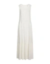 See By Chloé Woman Maxi Dress White Size Xl Cotton