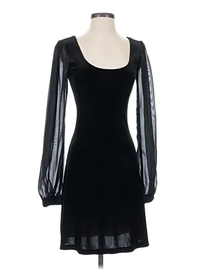 Pre-owned See You Monday Cocktail Dress In Black
