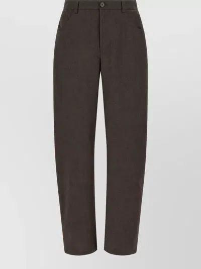 Séfr Tailored Trousers In Brown