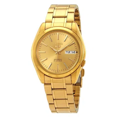 Seiko Men's Classic Gold Dial Watch