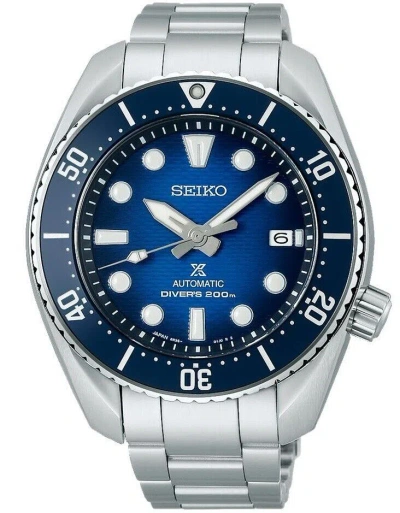 Pre-owned Seiko Sumo Prospex Automatic Diver's 200m Men's Watch Spb321j1