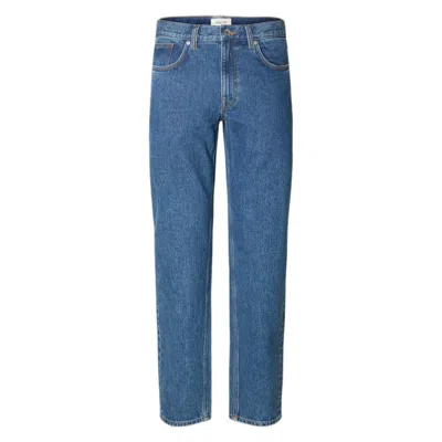 Selected Homme Jeans Jeans  Slim Ben Kori - Medium Blue Denim