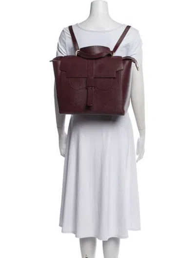 Pre-owned Senreve Leather Backpack In Pink