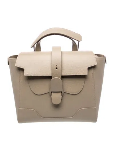 Pre-owned Senreve Leather Backpack W/ Tags In Neutrals