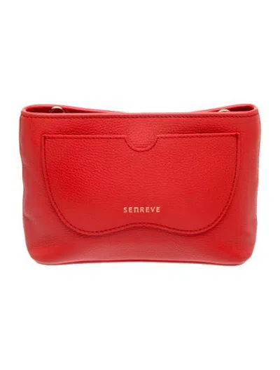 Pre-owned Senreve Leather Clutch In Pink