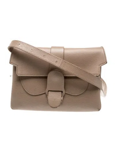 Pre-owned Senreve Leather Crossbody Bag In Neutrals