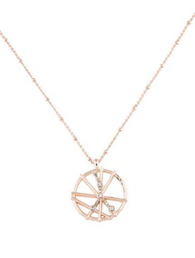 Pre-owned Sequin Star Maps Cancer Pendant, 19" In Multicolor