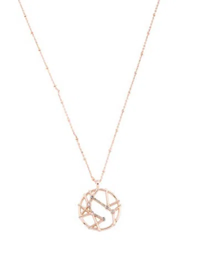 Pre-owned Sequin Star Maps Gemini Pendant, 19" In Multicolor