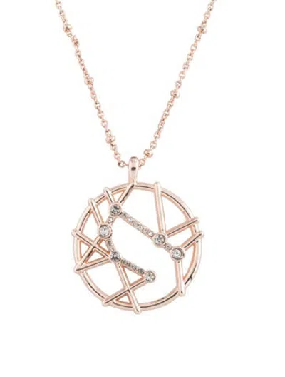 Pre-owned Sequin Star Maps Gemini Pendant, 19" In Multicolor