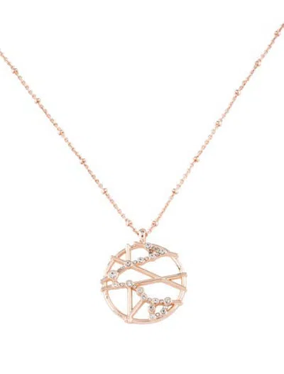 Pre-owned Sequin Star Maps Pisces Pendant, 19" In Multicolor