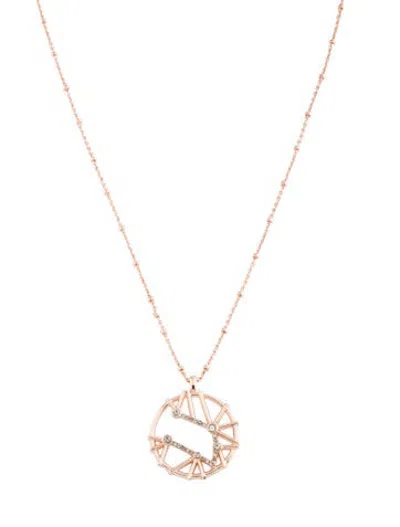 Pre-owned Sequin Star Maps Taurus Pendant, 19" In Multicolor