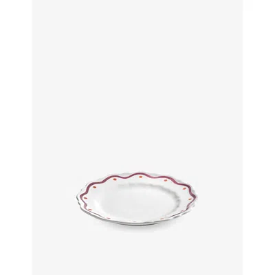 Serax Charly Stoneware Breakfast Plate In Purple